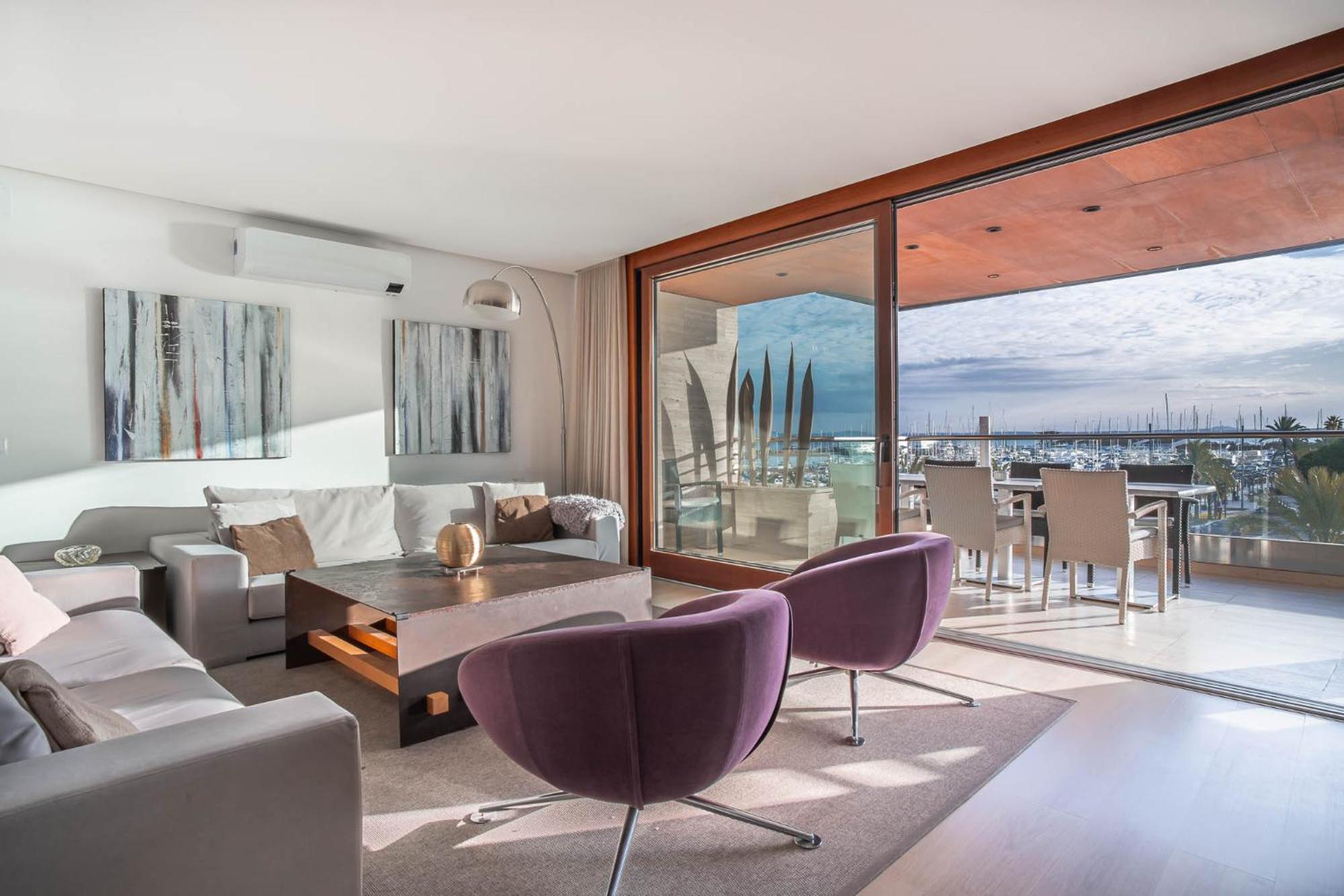 Luxury sea view Apartment in Puerto de Alcudia Exterior foto