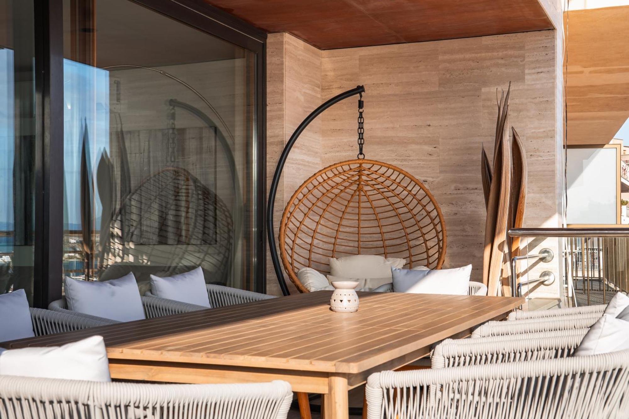 Luxury sea view Apartment in Puerto de Alcudia Exterior foto